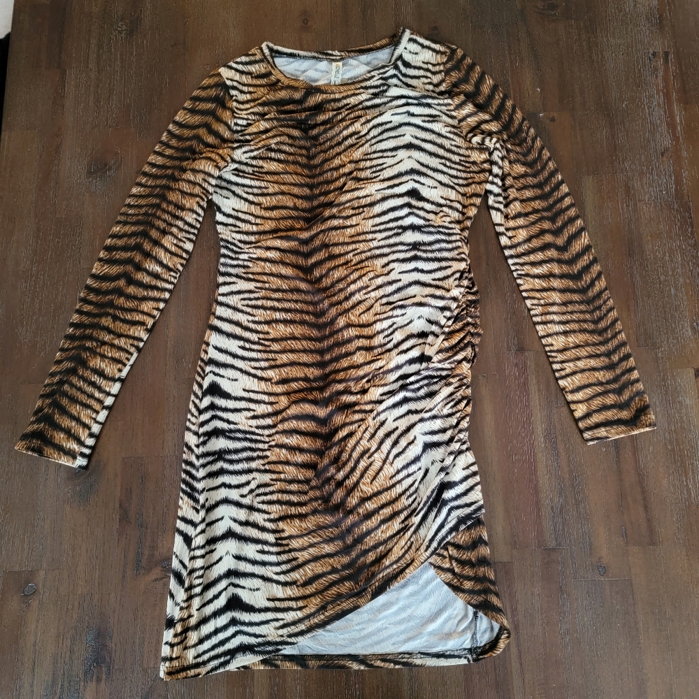 Tiger Print Dress